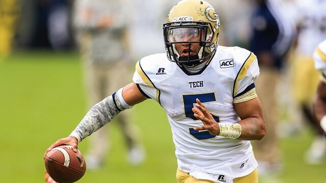 Georgia Tech Yellow Jackets Better Off with Justin Thomas at QB in 2014