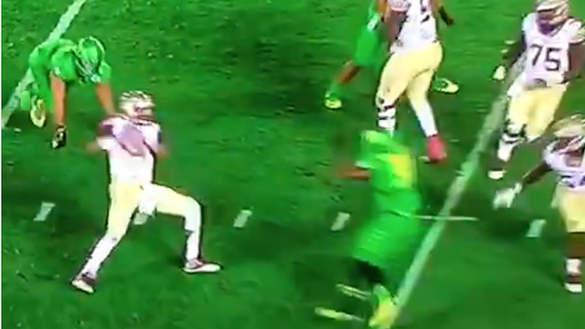Jameis Winston's Blooper Fumble For A TD in Rose Bowl is One For the Ages 