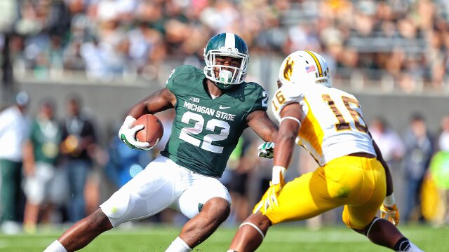 Lack of Running Back Depth Is Michigan State's Biggest Weakness In 2015