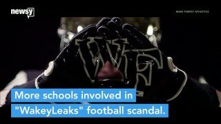 More Schools Come Forward In 'WakeyLeaks' College Football Scandal