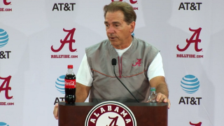 Watch: Alabama's Nick Saban Wises Off To Reporter During Press Conference