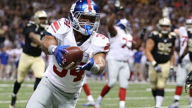 New York Giants Must Utilize Shane Vereen In The Red Zone