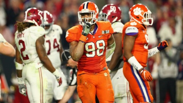 Round 1, No. 30 Overall - Kevin Dodd, Defensive End, Clemson