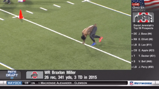  Watch Braxton Miller Electrify During 40-Yard Dash At OSU Pro Day 