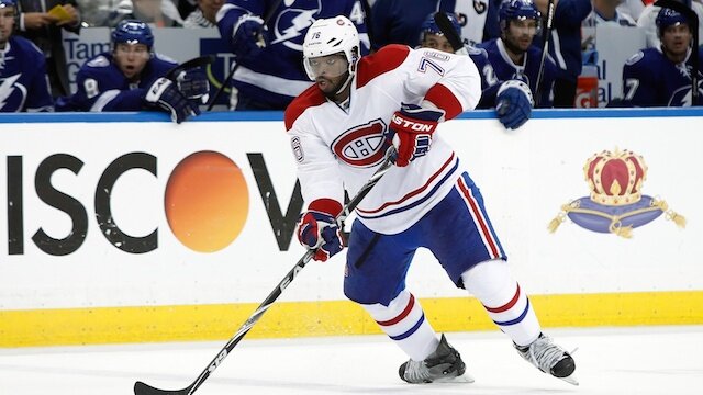 Subban Makes Mistakes in Loss to Lightning