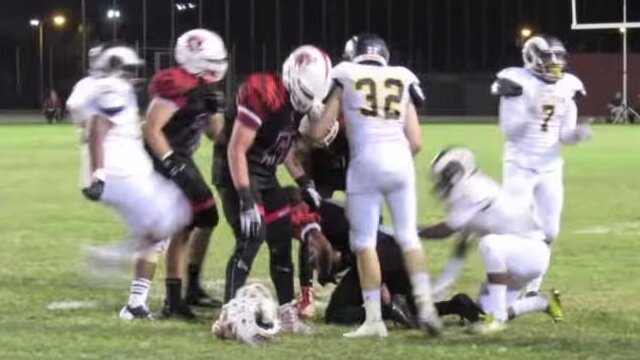 Helmetless HS Football Player Gets Kicked in Face, Leading Family to Assault Opponents After Game