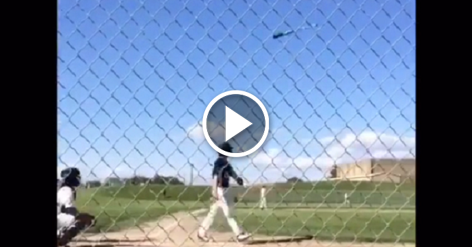 8th Grader Follows Savage Bat Flip With The Running Man Challenge After Clobbering Home Run