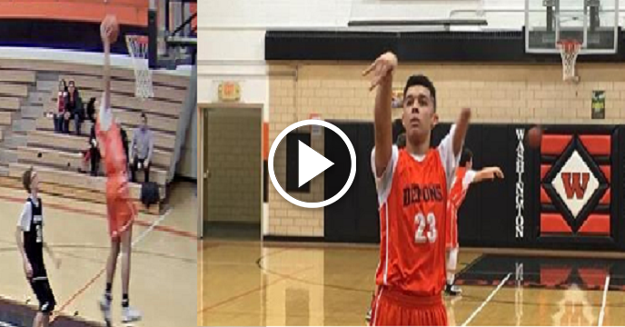 One-Armed Eighth Grader Trashaun Willis Is Dunking All Over Fools This Season