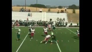 High School Linebacker Destroys Opposing Running Back With Bone-Jarring Hit