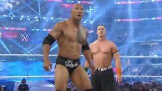  Watch Cena Team Up With The Rock To Destroy The Wyatts 