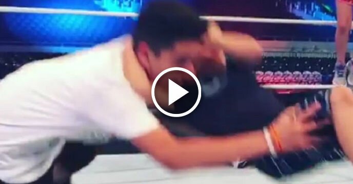 Randy Orton's Son Hits RKO Out of Nowhere on His Brother