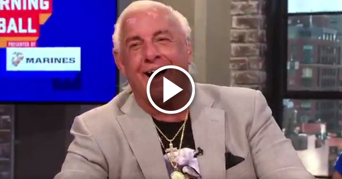 Ric Flair Hilariously Calls Out LaVar Ball On NFL Network