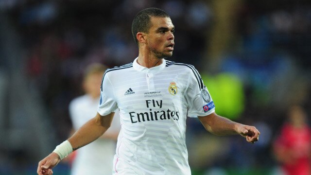 1 Real Madrid centre-back Pepe