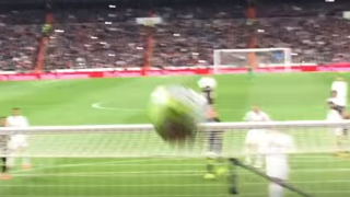  Fan Films Errant Ronaldo Penalty Kick Hitting Him In Head 