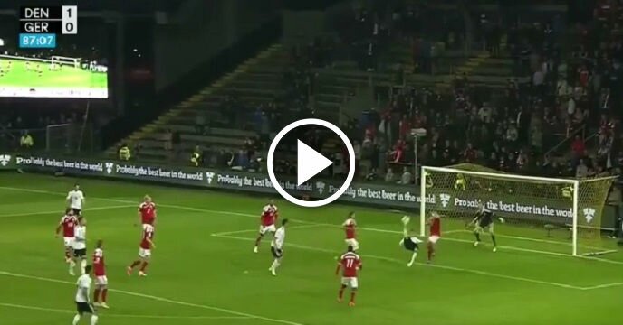 Germany's Joshua Kimmich Helps Salvage Draw Against Denmark With Insane Overhead Goal