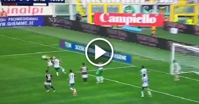 Torino's Andrea Belotti Scored Ridiculous Goal With Overhead Volley