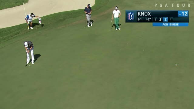 PGA TOUR | Russell Knox drops in a 26-foot birdie putt at Sony Open