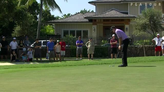 PGA TOUR | Jimmy Walker rolls in a smooth 20-foot birdie putt at Sony Open