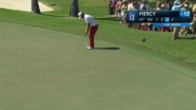 PGA TOUR | Scott Piercy converts a 23-foot putt for birdie at Sony Open