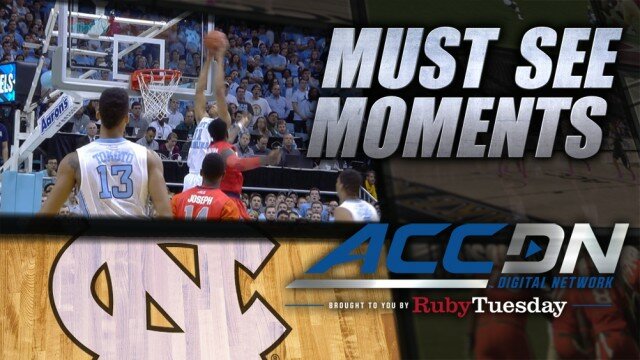 UNC's Brice Johnson Flies High For Alley-Oop Dunk | ACC Must See Moments