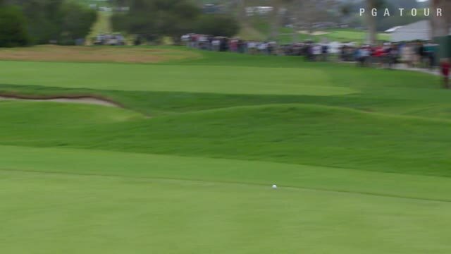 PGA TOUR | J.B. Holmes chips in for birdie at Northern Trust